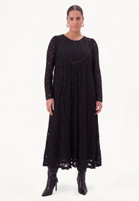 Maxi dress DENTEL - black - #1