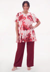Tunic A-line ISLA - red - #1