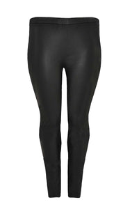 Legging full stretch leather - black - #4