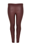Legging full stretch leather - red - #4