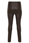 Legging full stretch leather - brown - #3