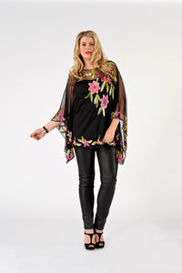 Legging half stretch leather - black - #2