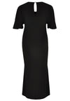 Dress long cold shoulder DOLCE - black - #3