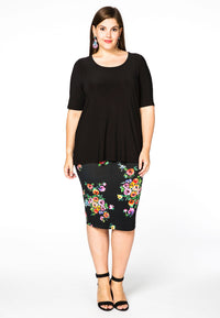 Skirt tube ROSA - black - #1