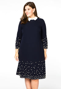 Dress PEARLS - blue - #2