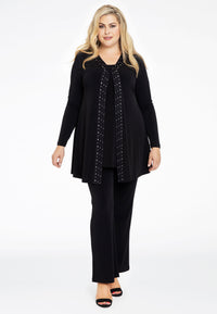 Cardigan strass DOLCE - black - #1