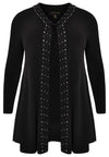 Cardigan strass DOLCE - black - #4