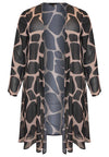Cardi-blouse GIRAFFE - brown - #4