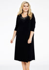 Dress A-line strass Dolce - black - #2