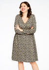 Dress LUREX LEOPARD - black - #1