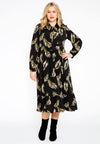 Dress bow PALM - black - #1