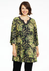 Tunic wide bottom strass MIMOSA - black - #2