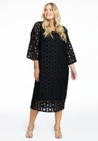 Dress wide CIRCLE - black - #2