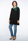 Tuniek wide bottom strik tiger - Zwart