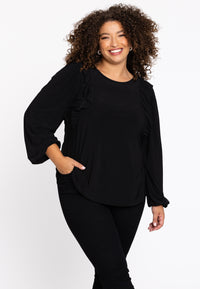 Tunic flare DOLCE - black - #1