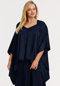 Short kimono MORNING MUSE - blue - #4