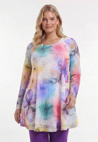 Tunic wide bottom BLOOM WITH LOVE - multi - #1