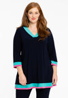 Tunic flare colorblock DOLCE - blue - #2