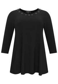 Tunic flare strass DOLCE - black - #4