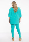 Loretta's xtra slim broek dolce - Turquoise