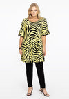 Tunic wide bottom ZEBRA - yellow - #1