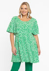 Tunic wide bottom GREEN LEO - green - #2