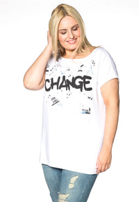 Shirt wide CHANGE - white - #2