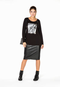 Shirt relax safety pins - black - #1