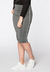 Skirt zigzag - silver - #2