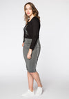 Skirt zigzag - silver - #1