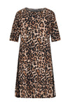 Dress wide LEOPARD - brown - #5
