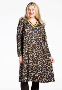 Dress LEO GRANDE v-neck - black - #2