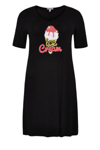 Dress ice cream - black - #4