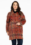 Blouse-jacket CHECK - orange - #2