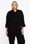 Shirt hoodie BUBBLE - black
