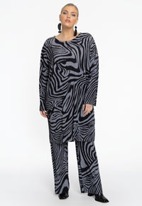 Tunic square SAVANNA - black - #2