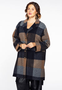 Cardi-jacket wool - blue - #2