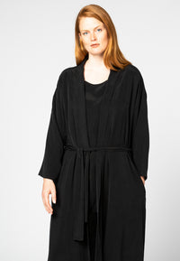 Cardi-jacket CUPRO - black - #2