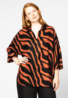 Blouse-shirt TIGER - orange - #2