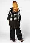 Tunic shaped bottom CIRCLE - black - #3
