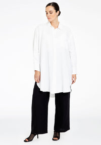 Blouse LINEN - white - #1