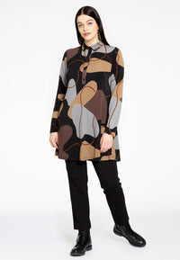 Tunic wide bottom DEMY - black - #1