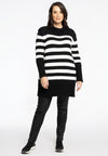 Pullover Breton Stripe - black