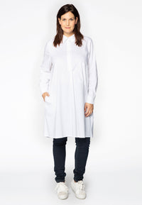 Blouse A-line - white - #2