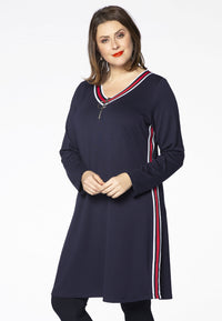 Dress INTERLOCK tape - blue - #2
