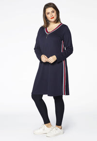 Dress INTERLOCK tape - blue - #1