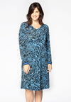 Dress TIGER - blue - #2