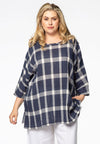 Blouse short CHECK - blue - #2