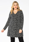 Cardigan wide bottom VENCE - black - #2