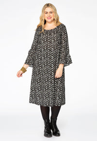 Dress A-line TOULON - black - #1